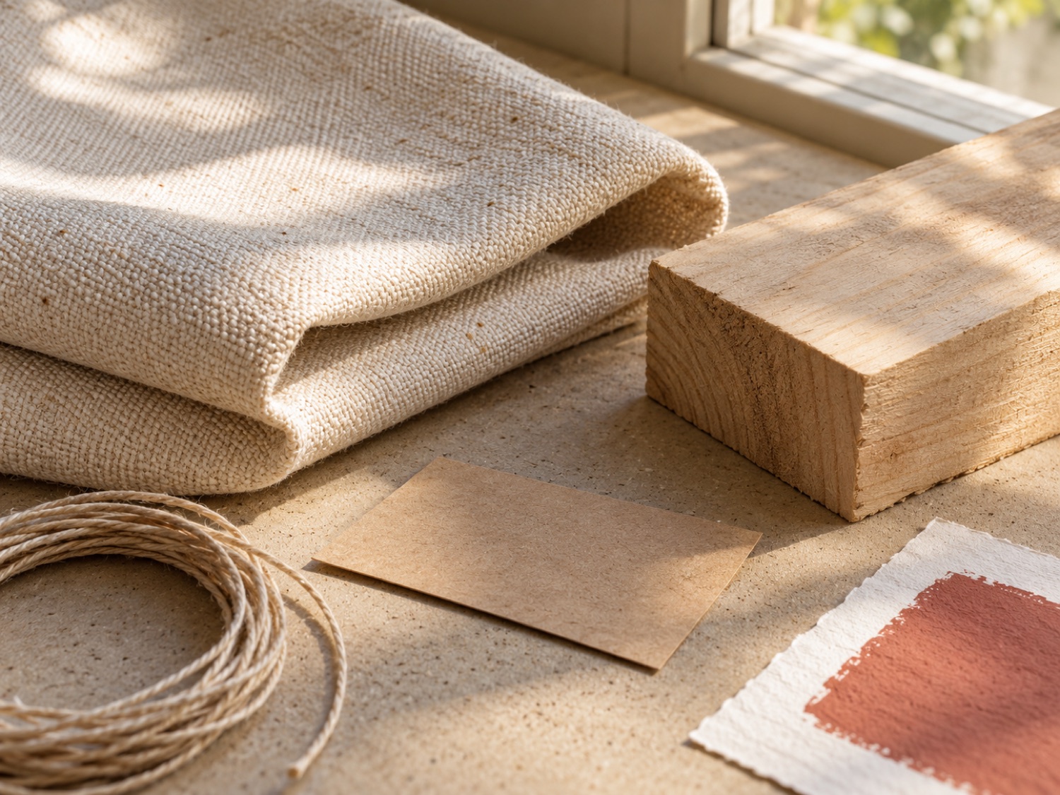 Illustrative unbranded DIY materials and tools