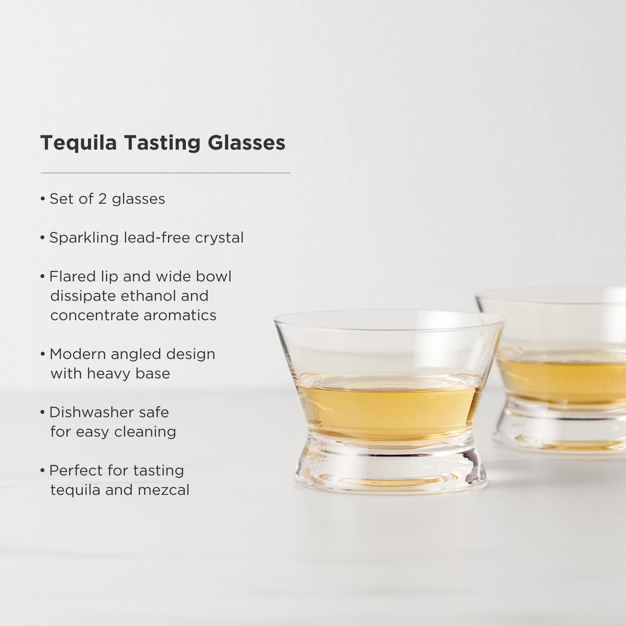 amoraspot Tequila Tasting Glasses