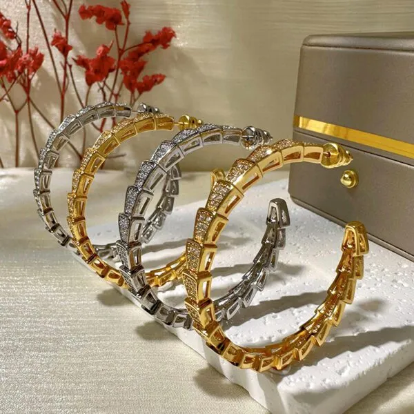 ✨Best Gift🎁Large Hoop | Gold Chain Hoop Earrings