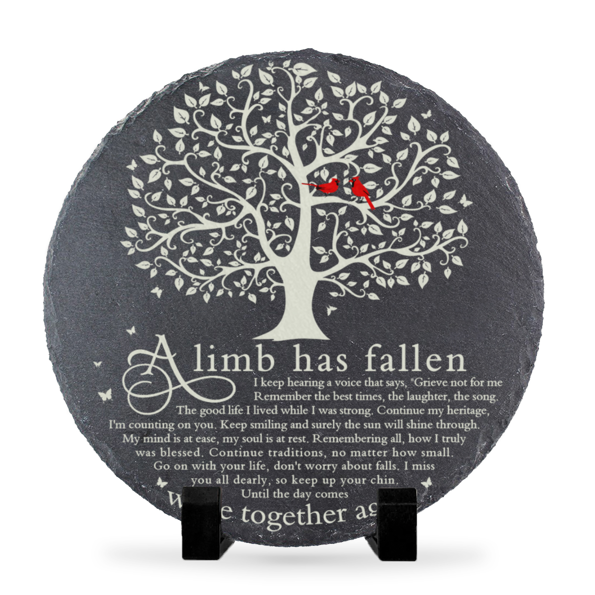 A Limb Has Fallen Memorial Garden Stone