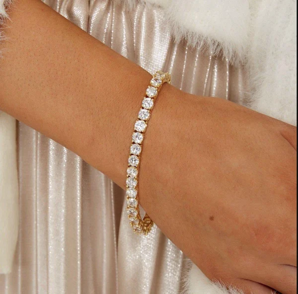 🔥Hot Sale 50% OFF🎁Sparkling Moissanite Bracelet❤