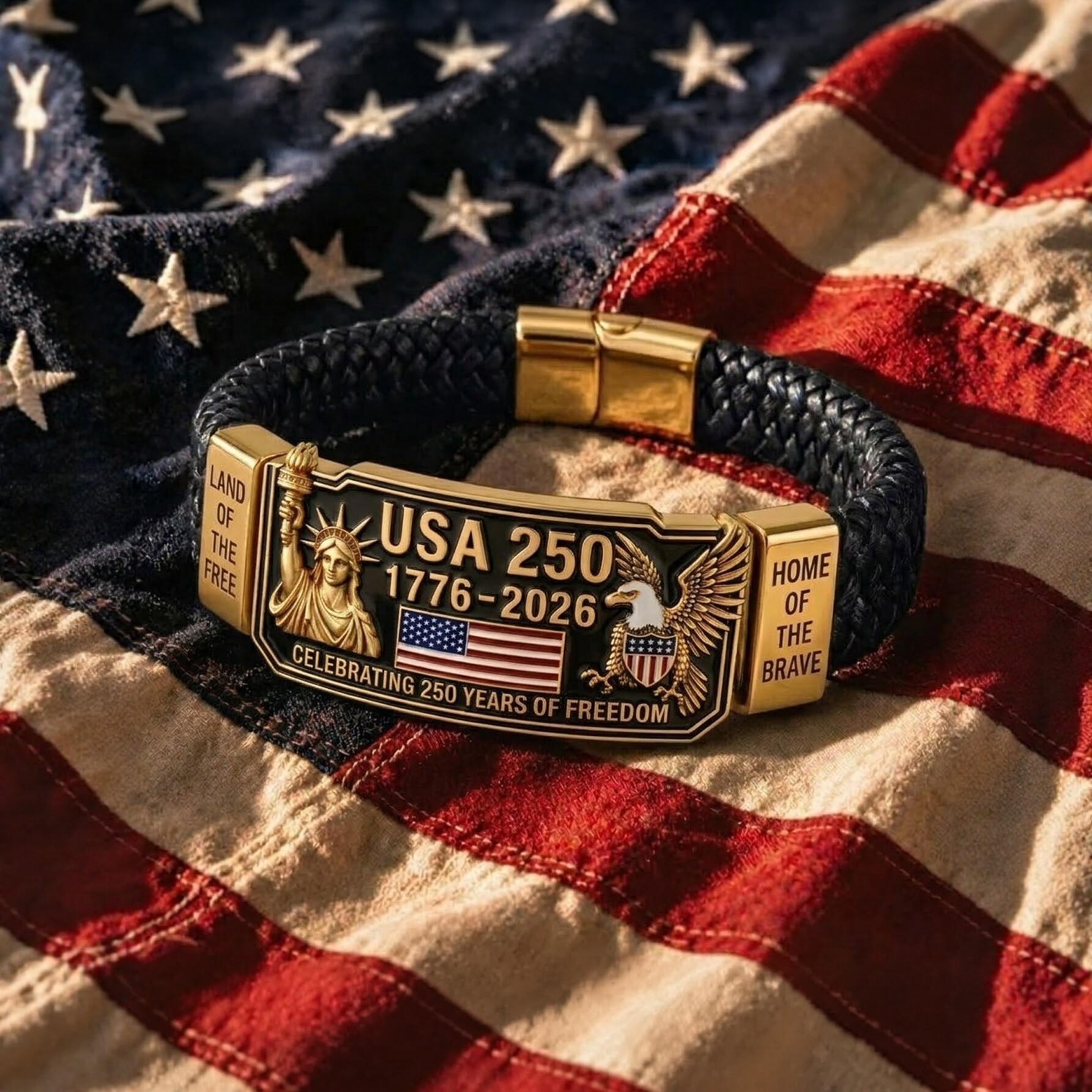 ✨100% Handmade DD-214 Veteran Honor Bracelet(Chad Smith Handmade®)