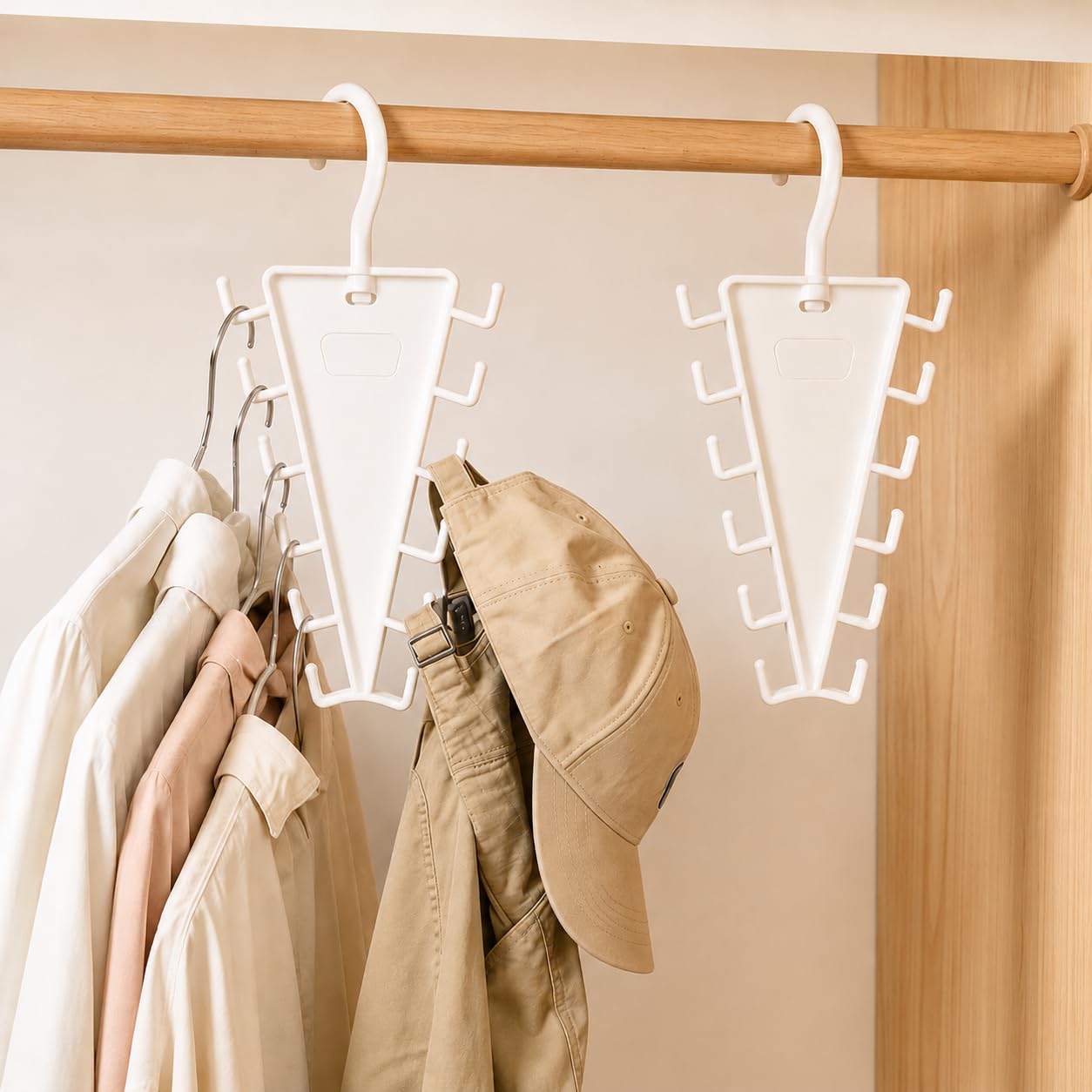 🔥Each $4.79 On Sale Only Today💛12 Hooks Space Saving Closet Hanger Organizer
