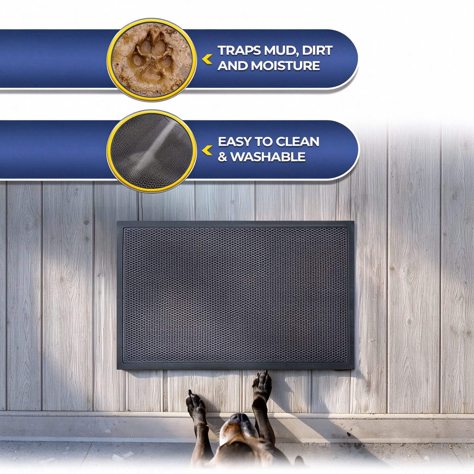 3D Mesh Muddy Mat