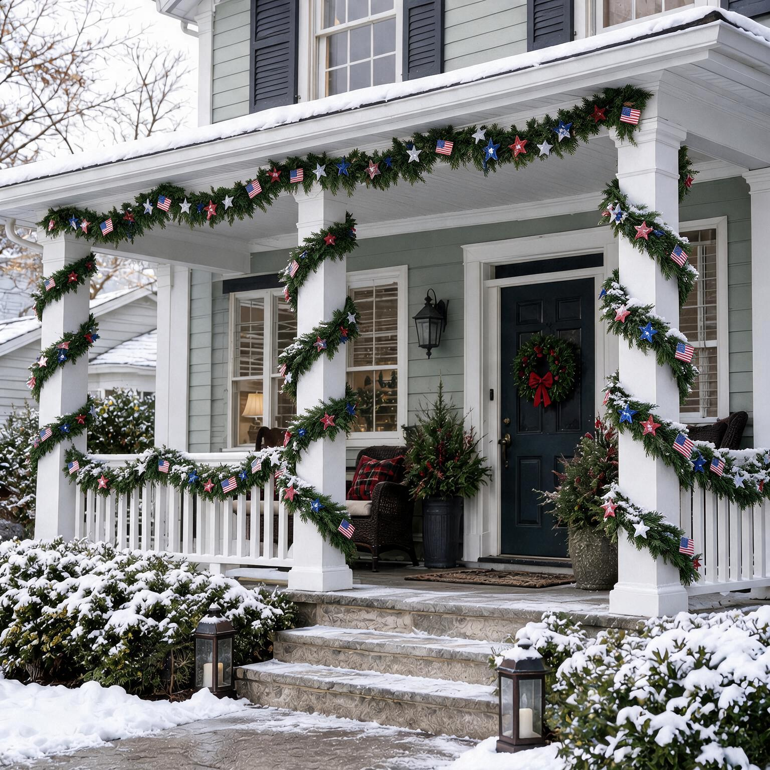 🏆5K+ people purchased it in the past week.💥 Pre-lit Christmas Cedar Garland