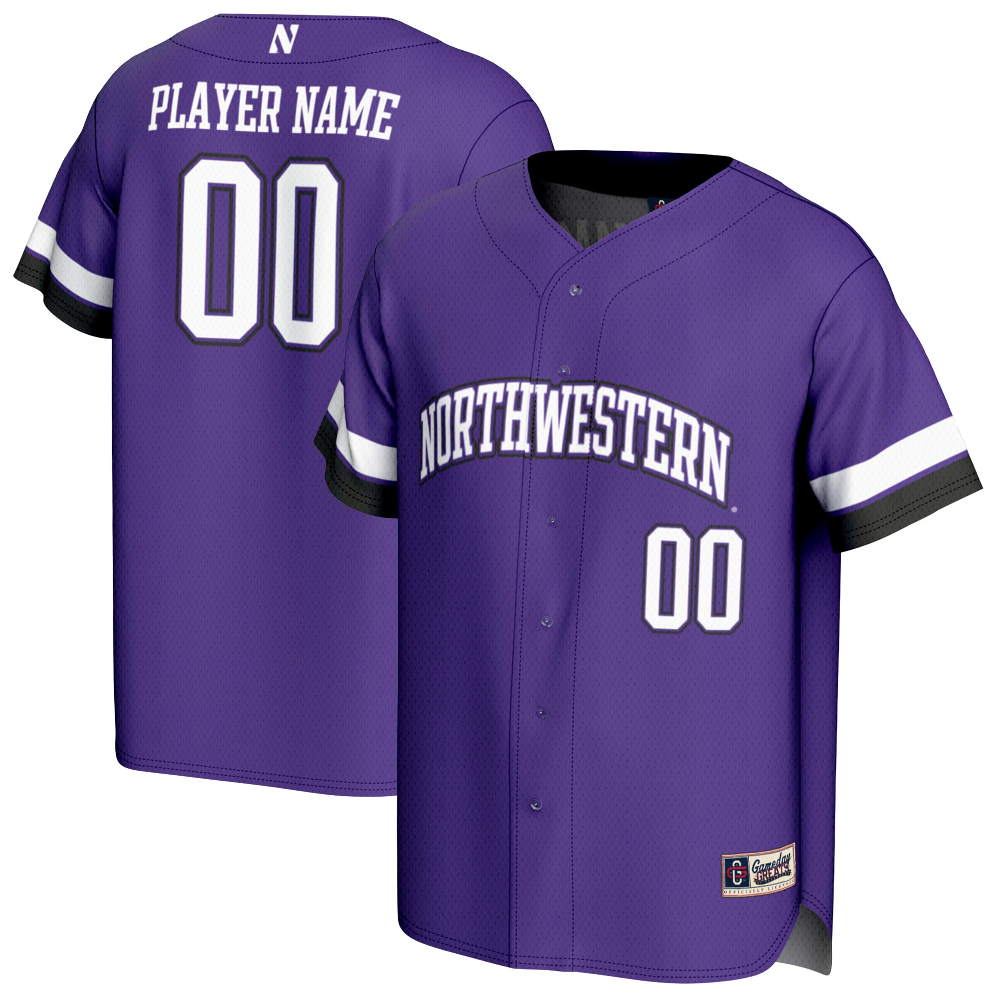 Youth Northwestern Wildcats Purple GameDay Greats Lightwei - Northwestern Wildcats Jersey
