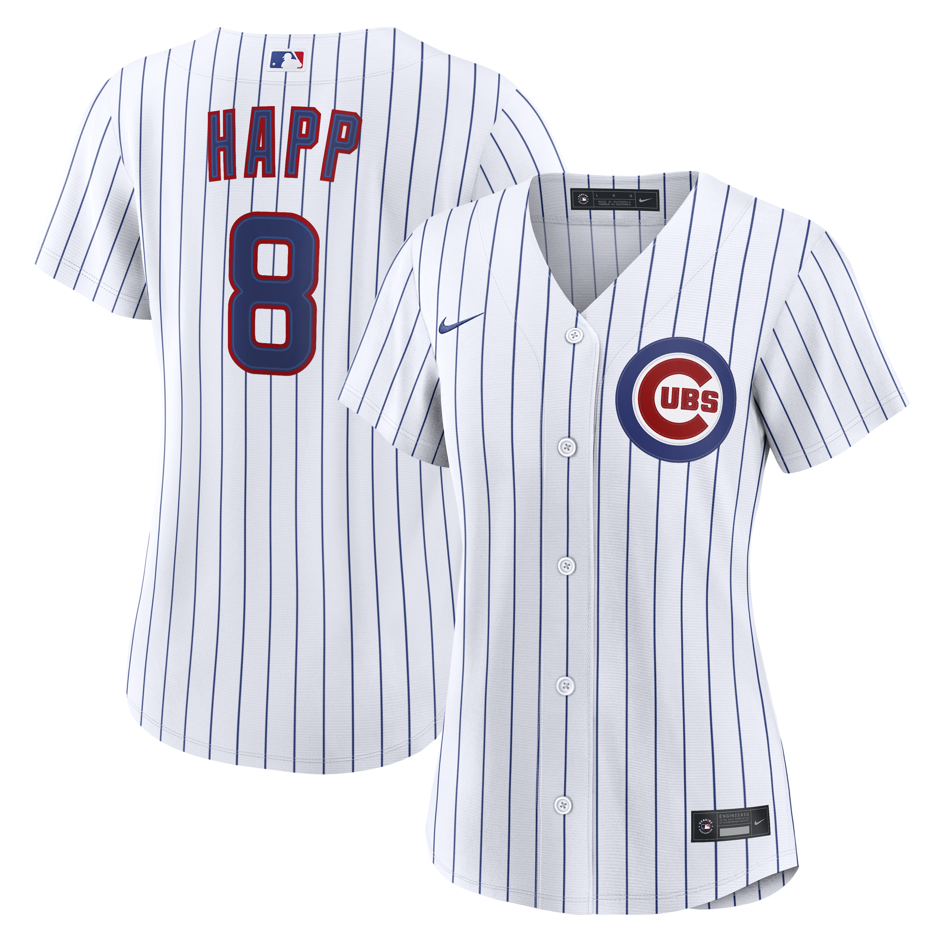 Youth Ian Happ Chicago Cubs White Home Jersey Player Jerse - Chicago Cubs Jersey