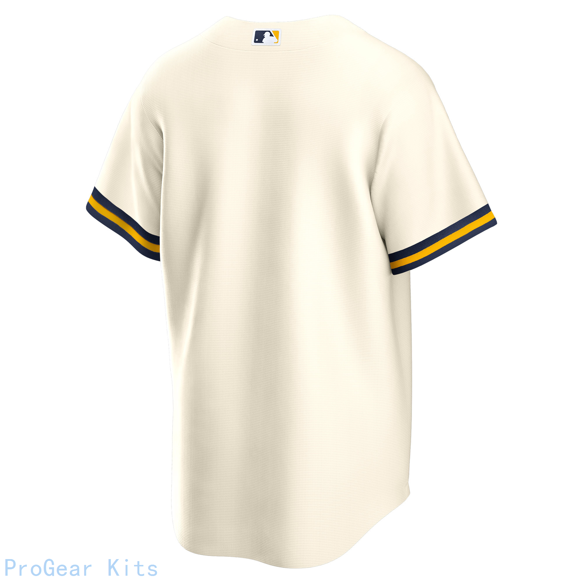 Men's Milwaukee Brewers Cream Home Jersey - Milwaukee Brewers Jersey