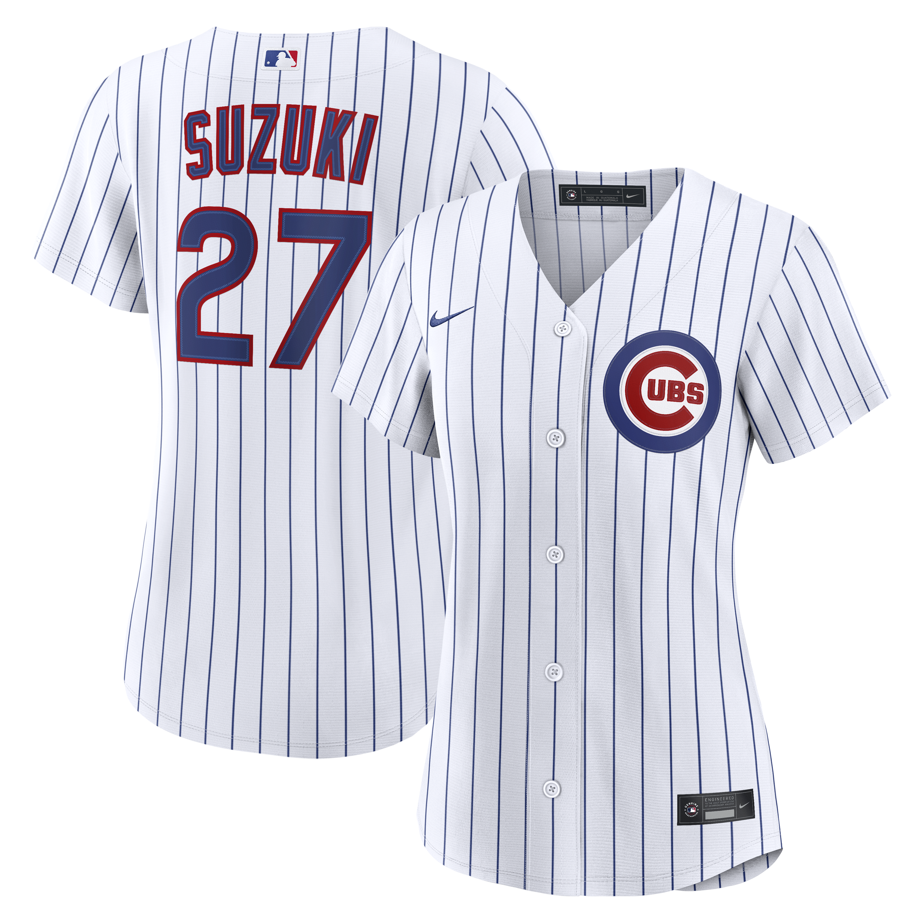 Men's Seiya Suzuki Chicago Cubs White Home Jersey Player J - Chicago Cubs Jersey