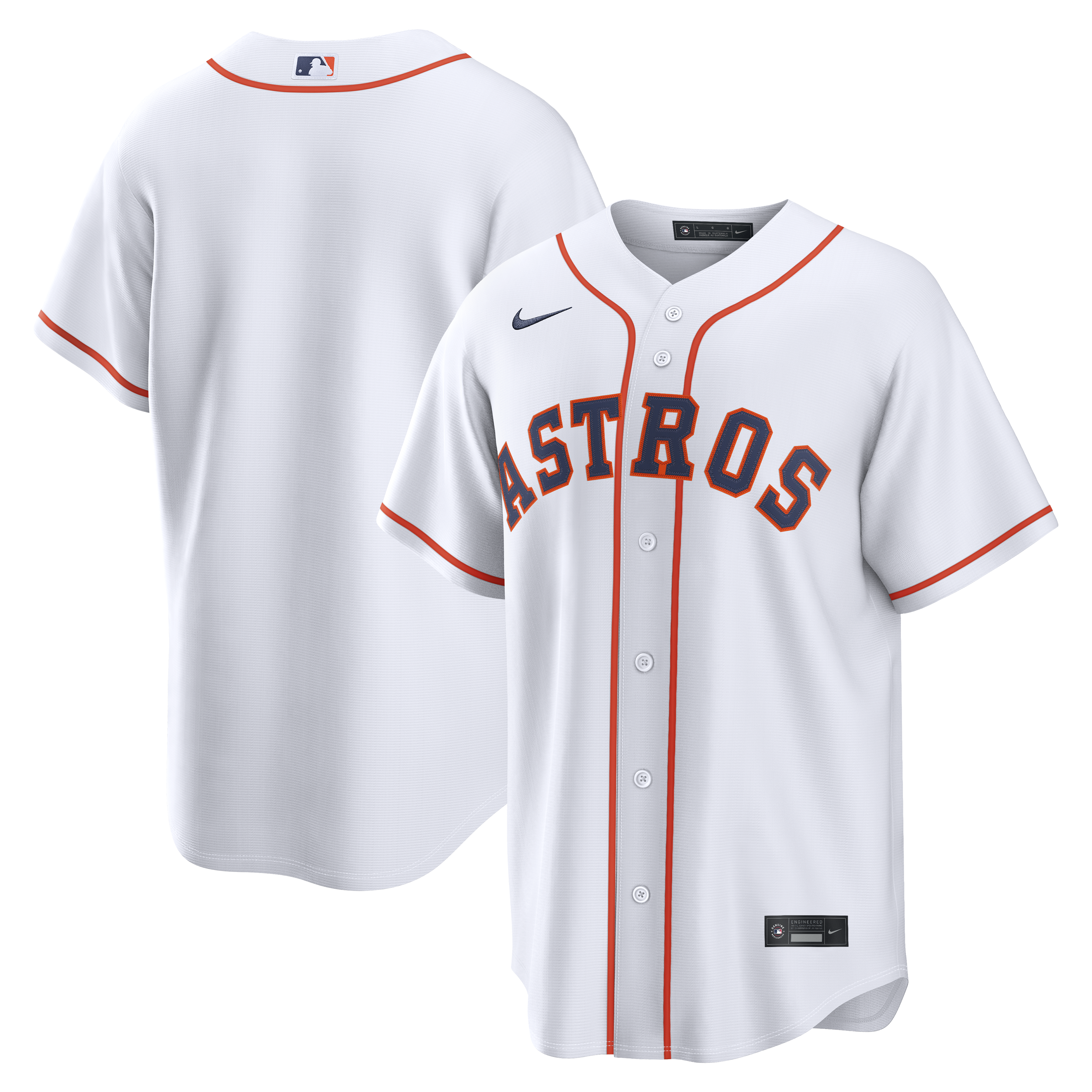 Women's Houston Astros White Home Jersey - Houston Astros Jersey
