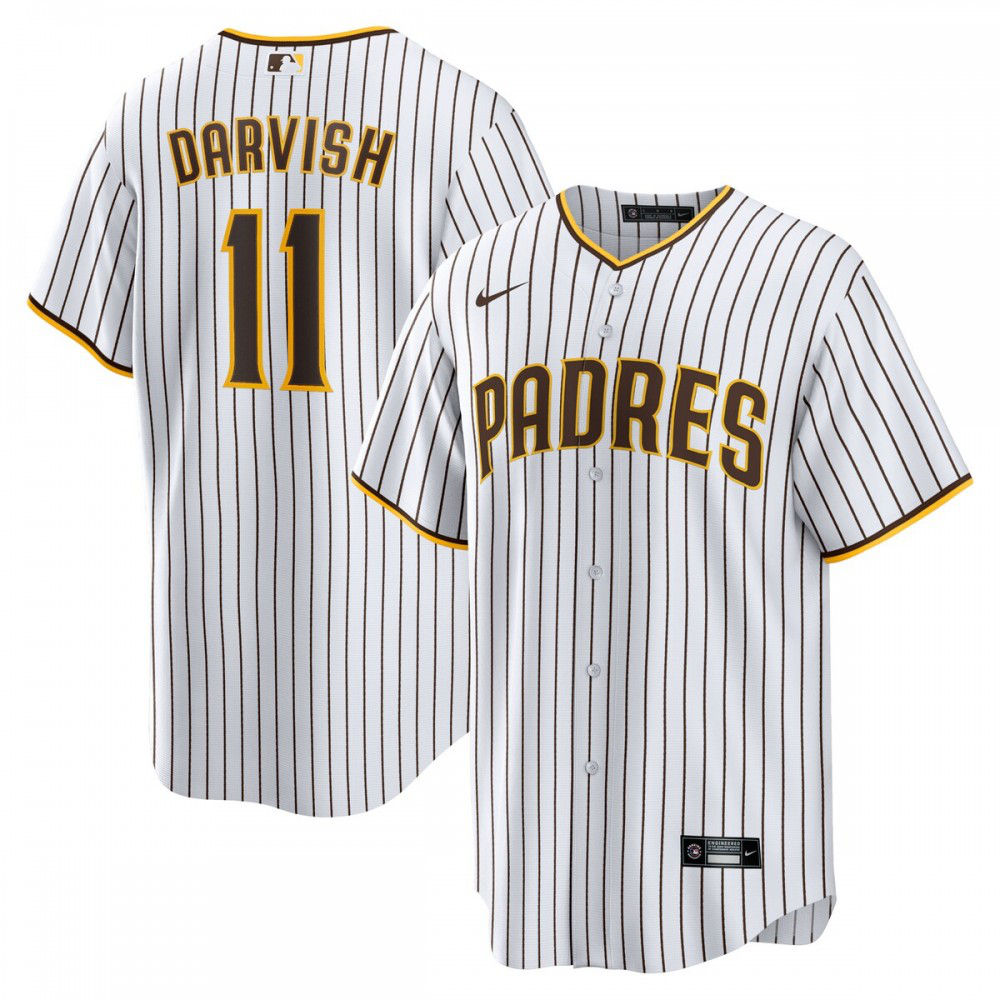 Youth Yu Darvish San Diego Padres White Home Player Jersey - San Diego Padres Jersey Set
