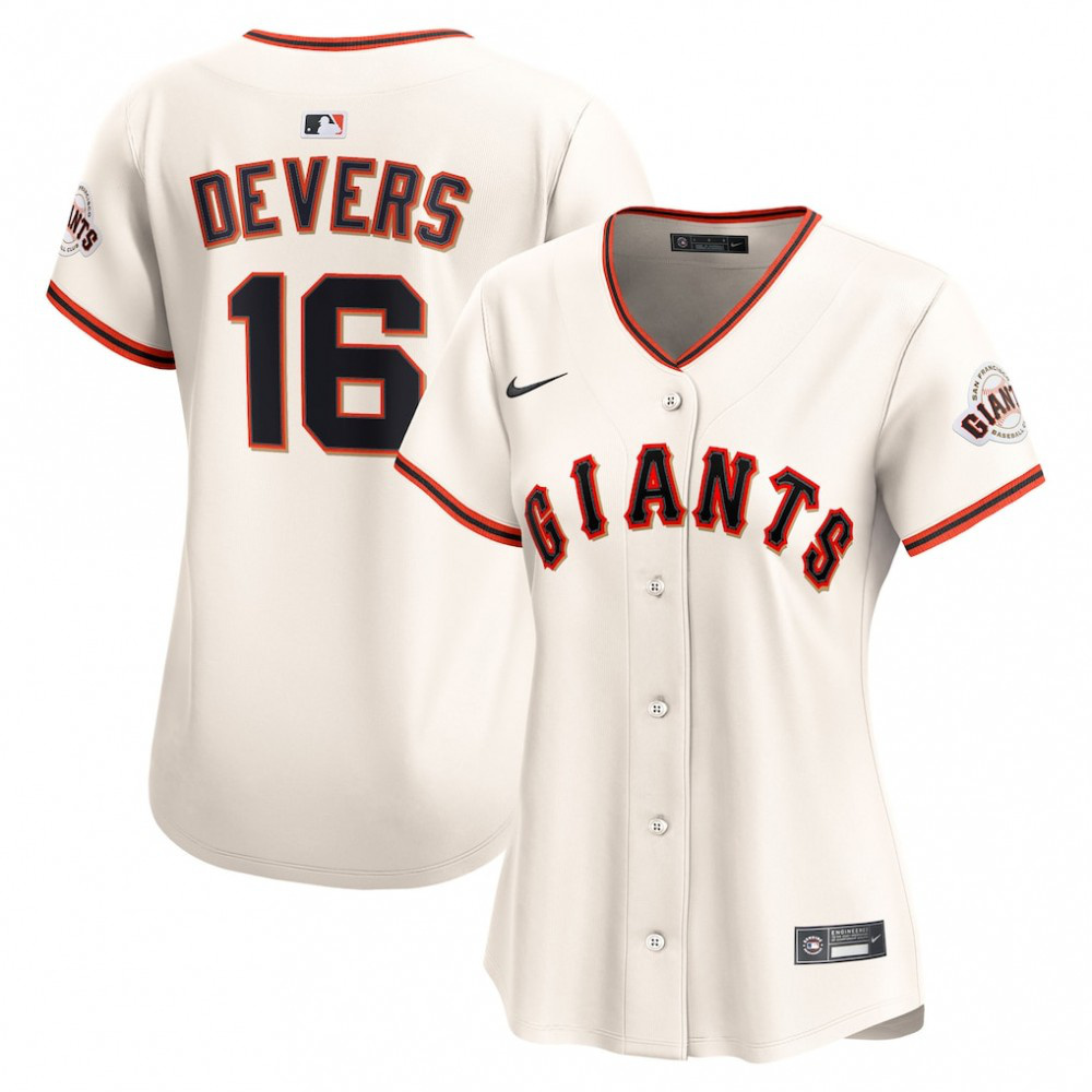 Men's Rafael Devers San Francisco Giants Cream Limited Hom - San Francisco Giants Jersey