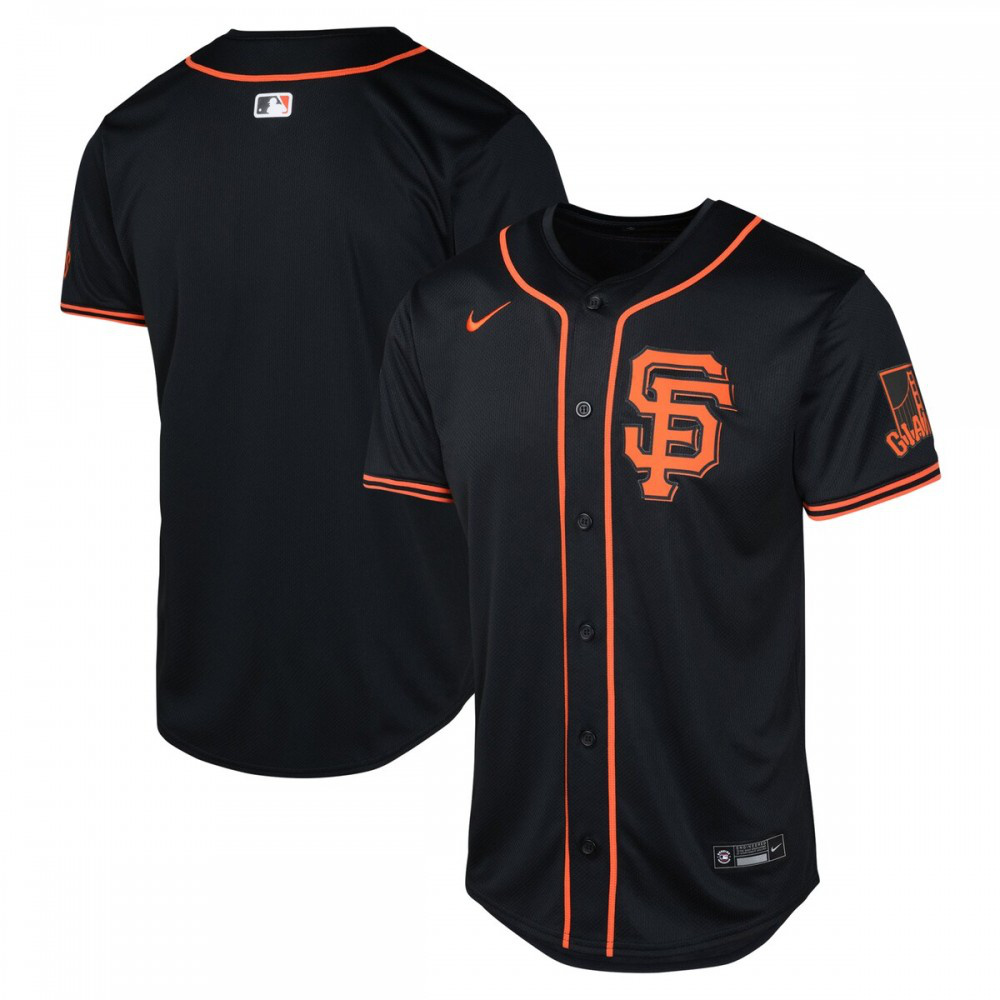 Men's San Francisco Giants Black Limited Alternate Jersey - San Francisco Giants Jersey
