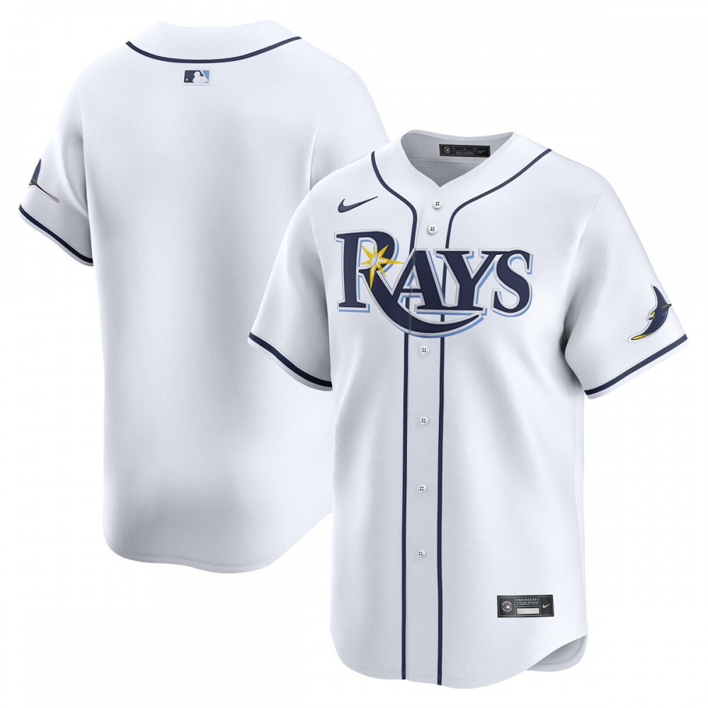 Women's Tampa Bay Rays White Limited Home Jersey - Tampa Bay Rays Jersey