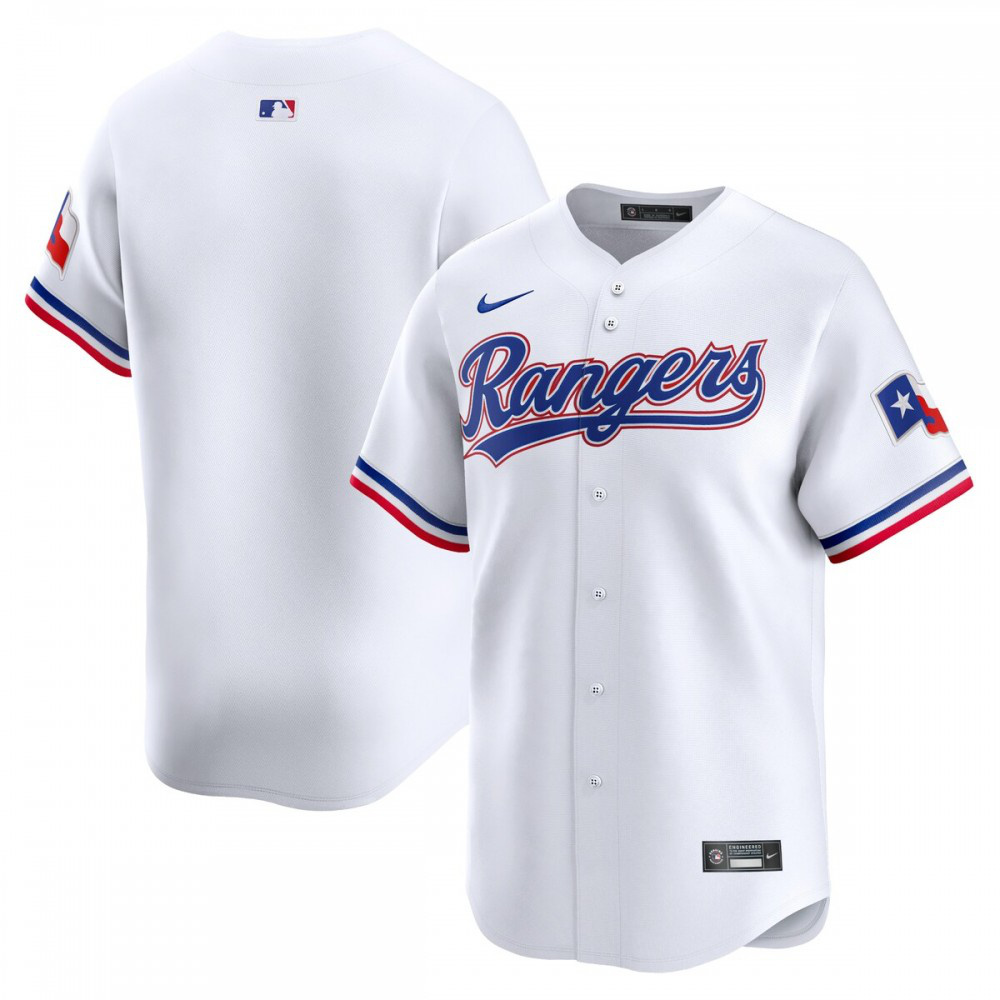 Women's Texas Rangers White Limited Home Jersey - Texas Rangers Jersey