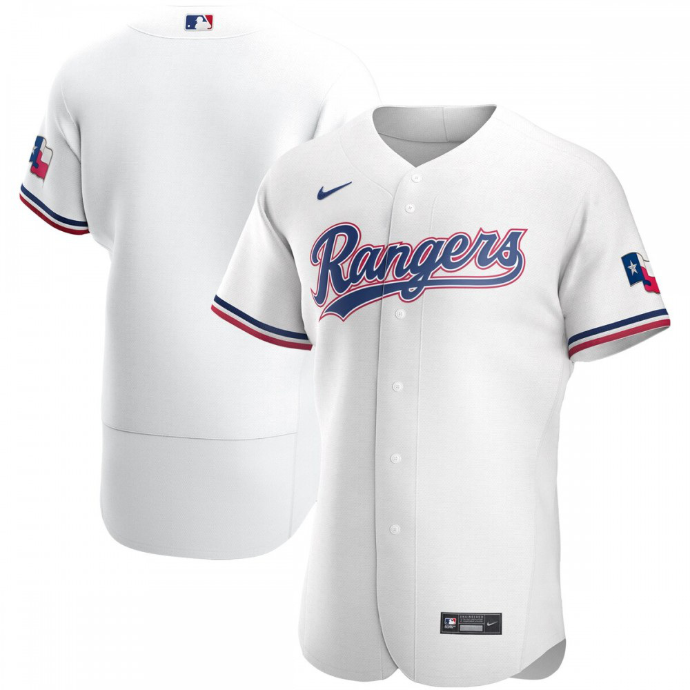 Men's Apparel Texas Rangers White Home Jersey Player Jerse - Texas Rangers Jersey