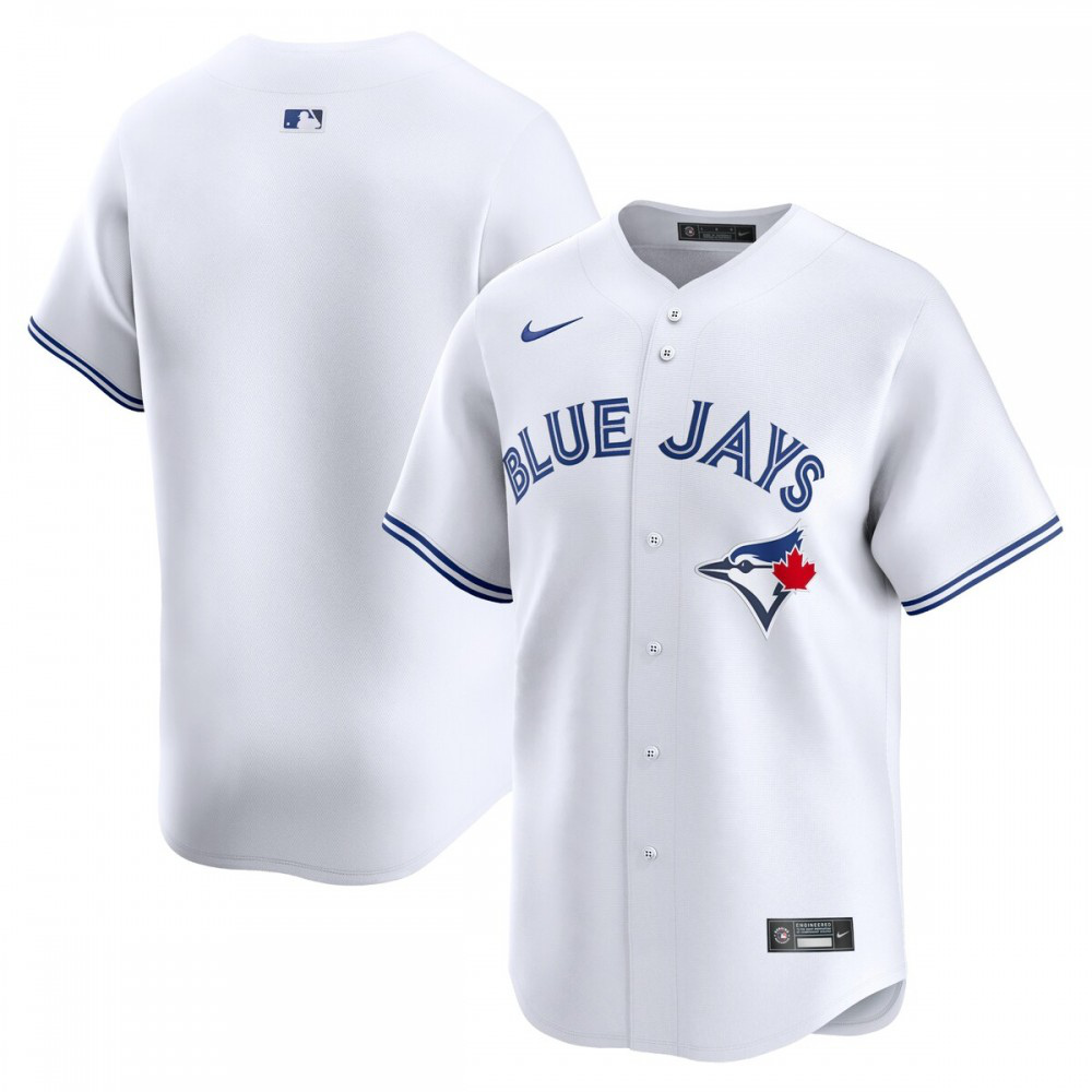 Men's Toronto Blue Jays White Limited Home Jersey - Toronto Blue Jays Jersey