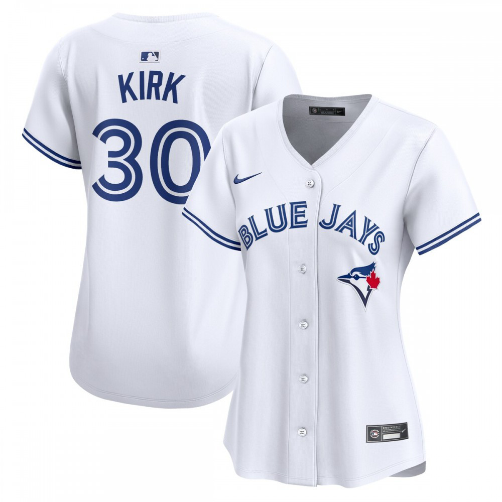 Youth Alejandro Kirk Toronto Blue Jays White Limited Home  - Toronto Blue Jays Jersey Set