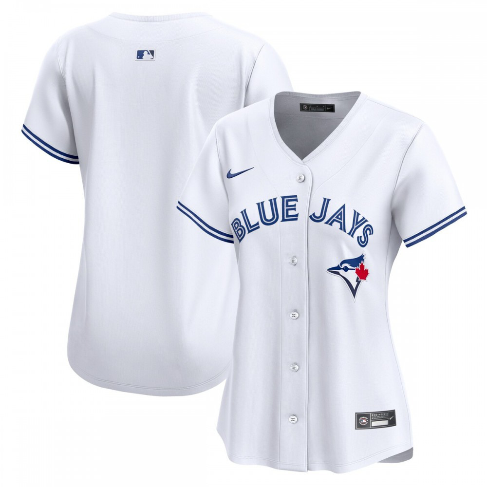 Women's Toronto Blue Jays White Limited Home Jersey Set - Toronto Blue Jays Jersey Set