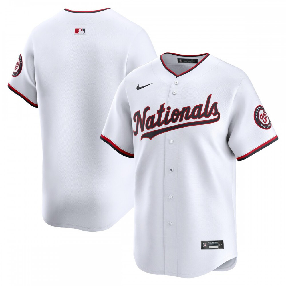 Youth Washington Nationals White Limited Home Jersey - Washington Nationals Jersey