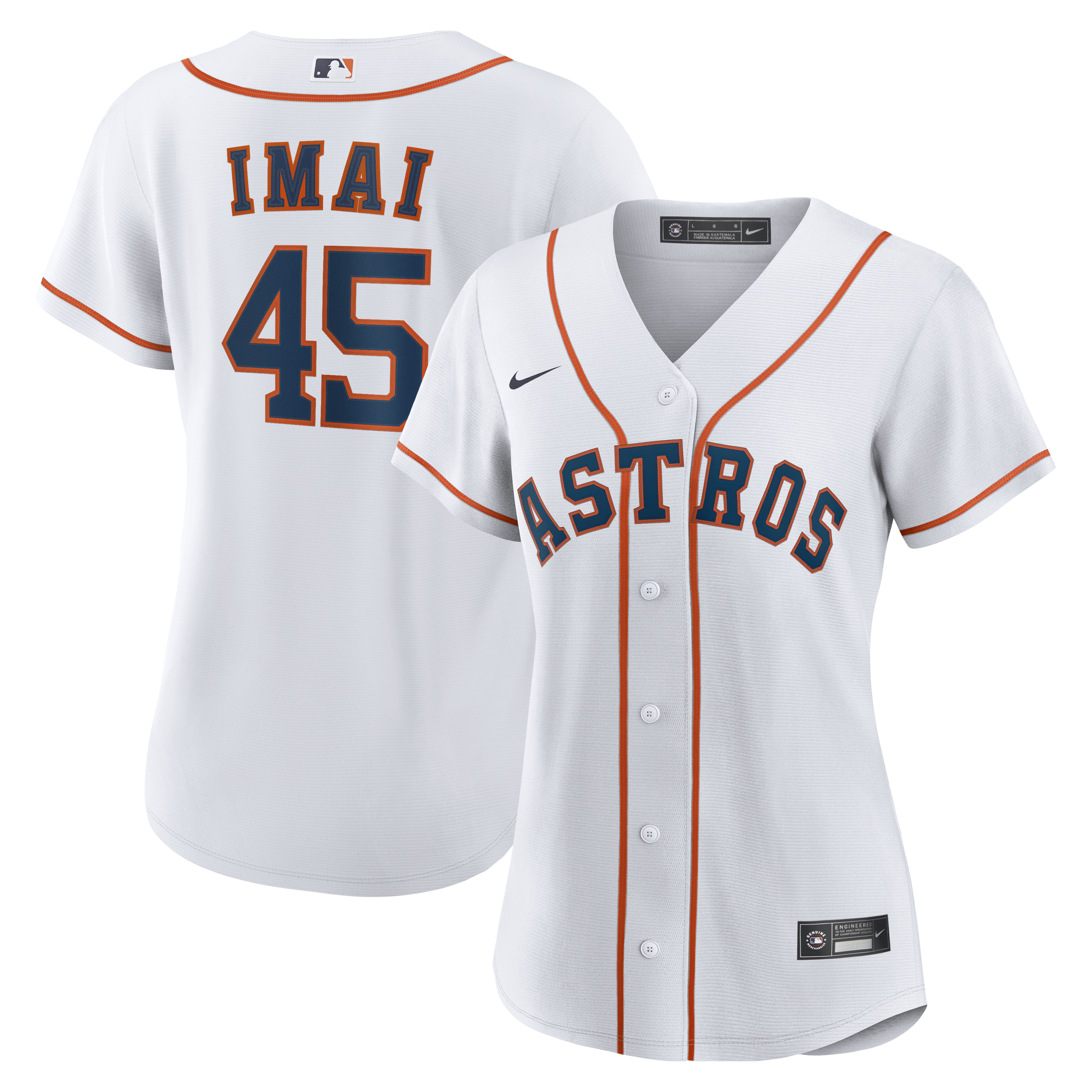 Youth Tatsuya Imai Houston Astros White Home Jersey Player - Houston Astros Jersey