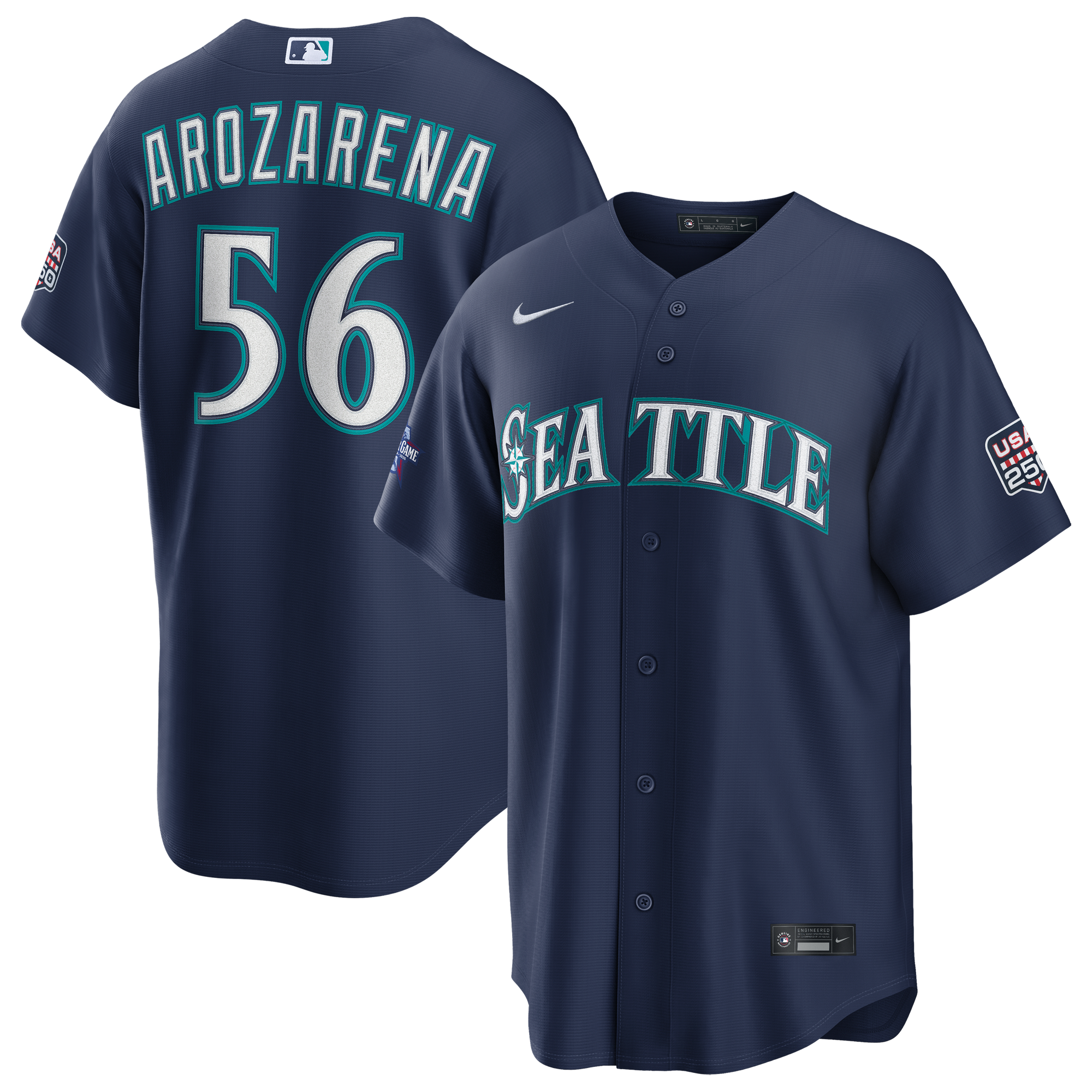 Youth Seattle Mariners 2026 Navy All Star Jersey - Seattle Mariners Jersey