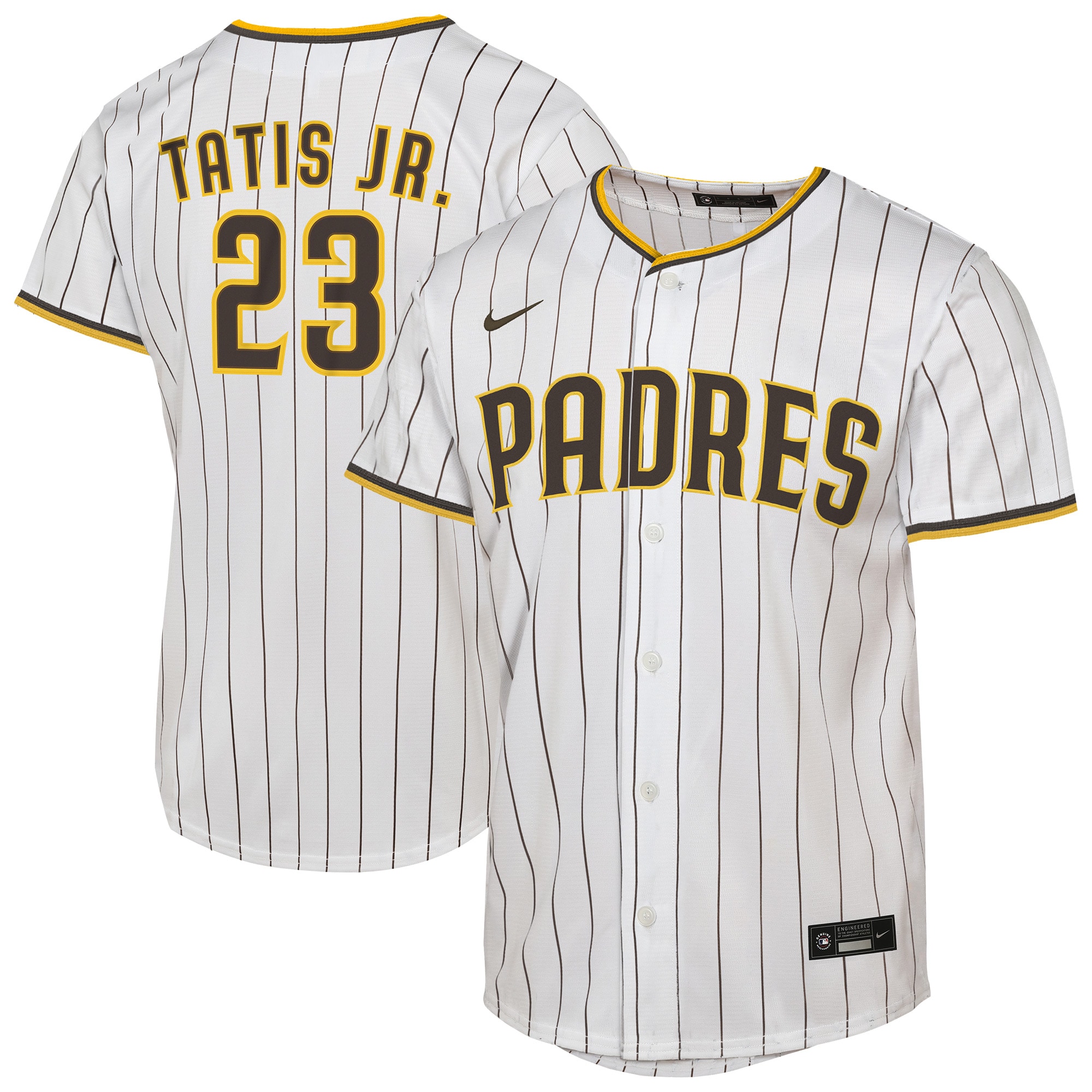 Men's Fernando Tatis Jr San Diego Padres White Player Jers - San Diego Padres Jersey