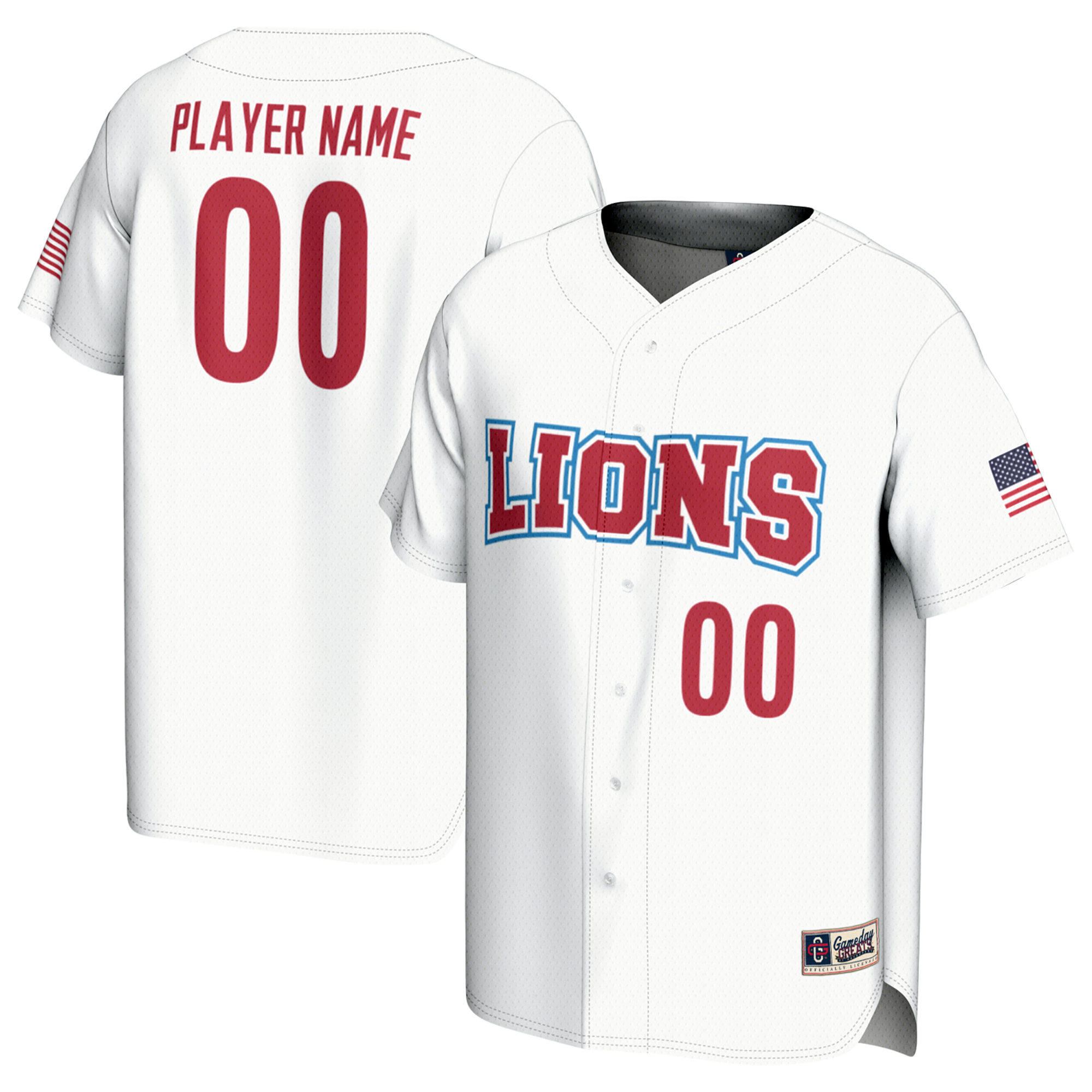 Youth Loyola Marymount Lions White GameDay Greats Lightwei - Loyola Marymount Lions Jersey