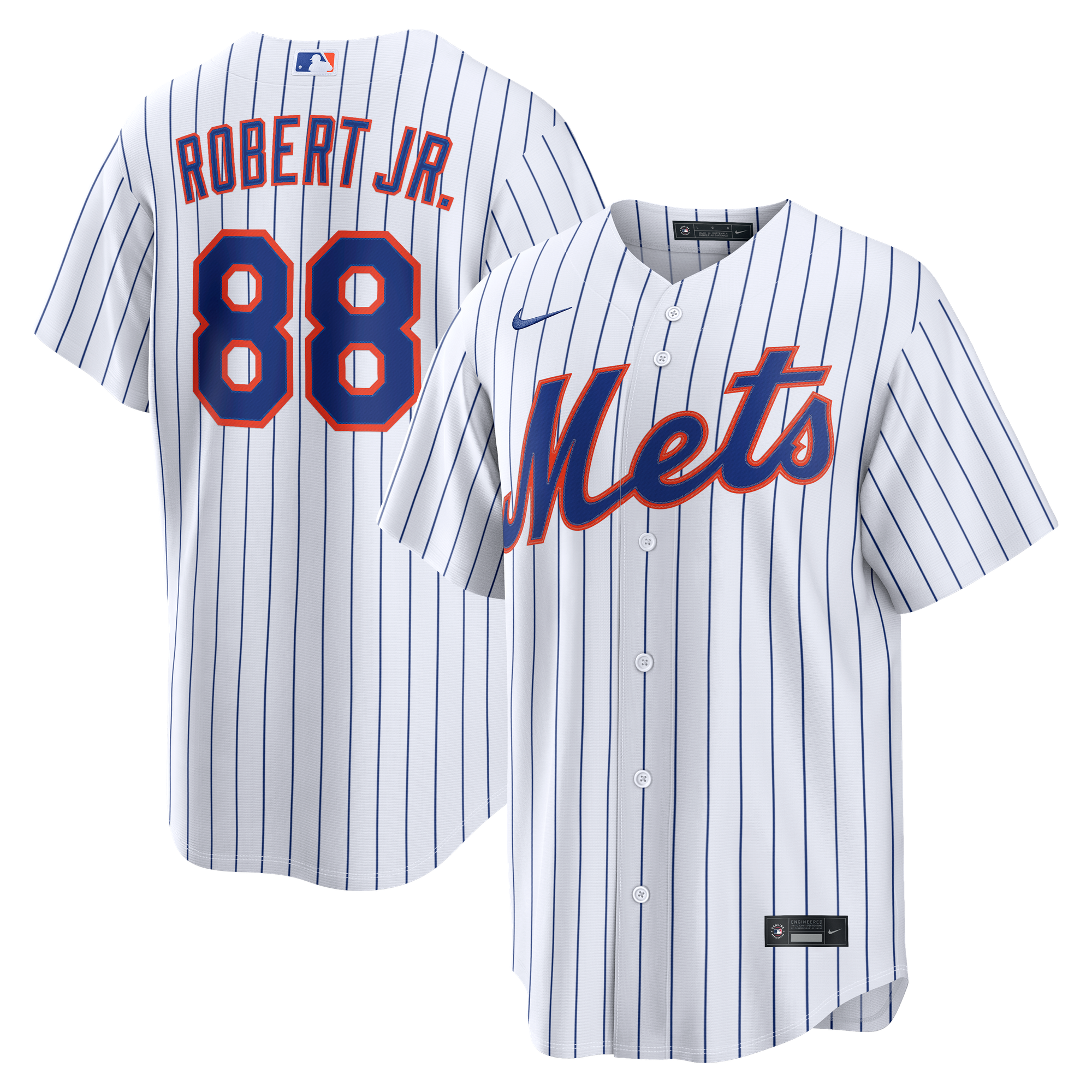 Women's Luis Robert New York Mets White Home Jersey Player - New York Mets Jersey