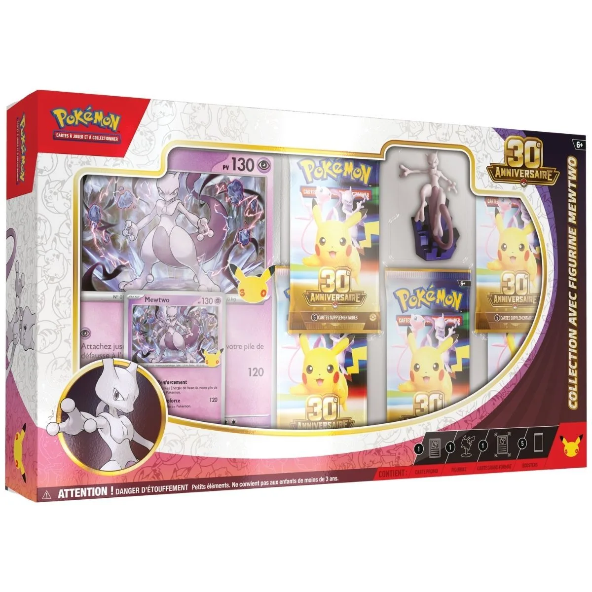 30e Anniversaire - Coffret Figurine Mewtwo