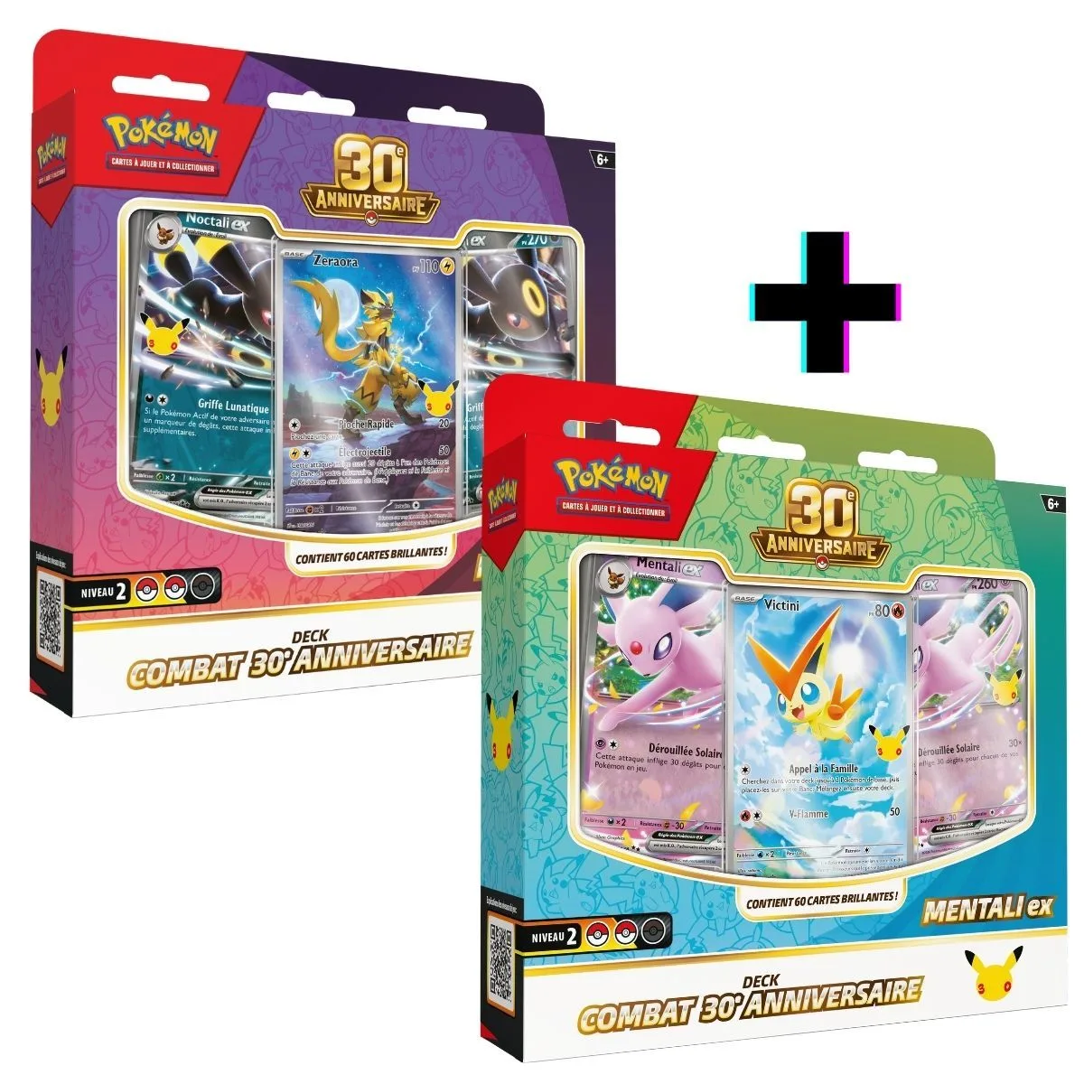 30e Anniversaire - Lot de 2 Decks de Combat