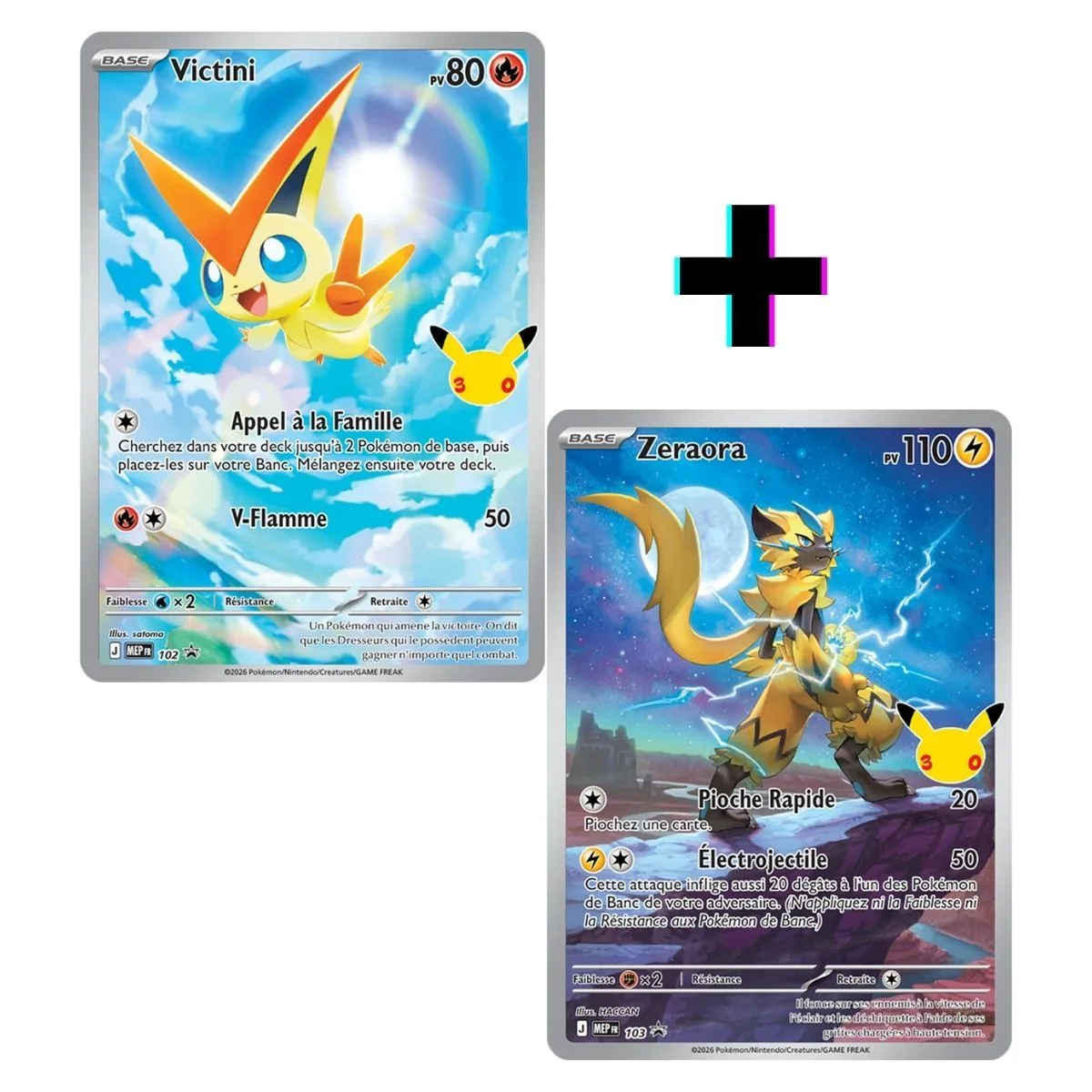 30e Anniversaire - Lot de 2 Decks de Combat
