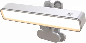Rotatable Magnetic LED Reading Light Bar – 6000mAh Rechargeable with Remote (White)