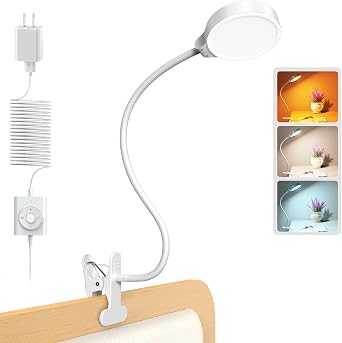 Flexible 36-LED Gooseneck Reading Lamp – UK Plug (Pure White)