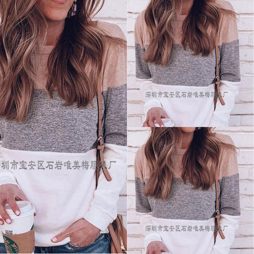 Colorful Clock Print Long Sleeve Pullover Shirt
