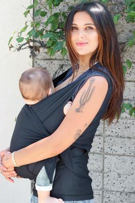 Kangaroo Parent-Child Soothing T-Shirt Vest for Babywearing