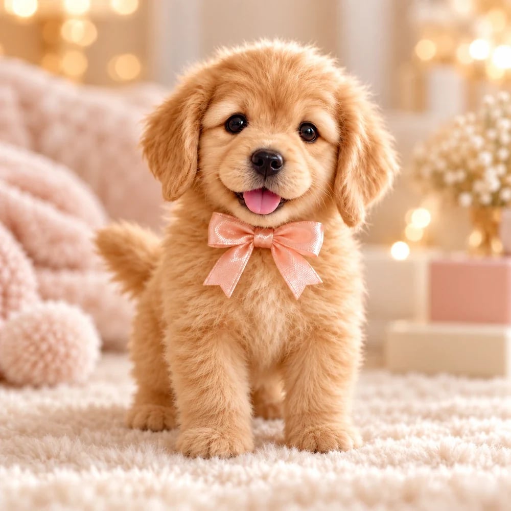 🎄 Best Sellers – Golden BuddyTM Realistic Robot Golden Retriever Puppy