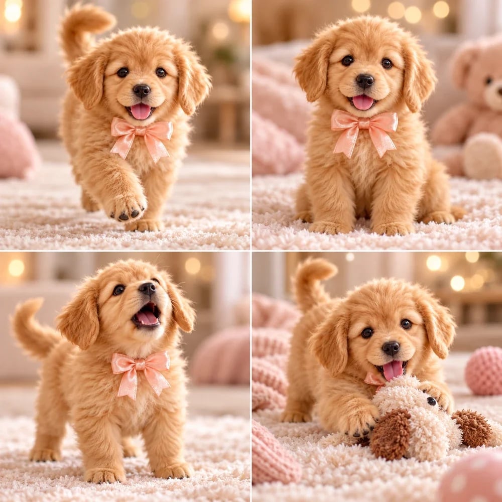 🎄 Best Sellers – Golden BuddyTM Realistic Robot Golden Retriever Puppy