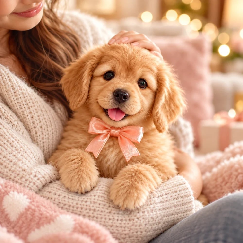 🎄 Best Sellers – Golden BuddyTM Realistic Robot Golden Retriever Puppy