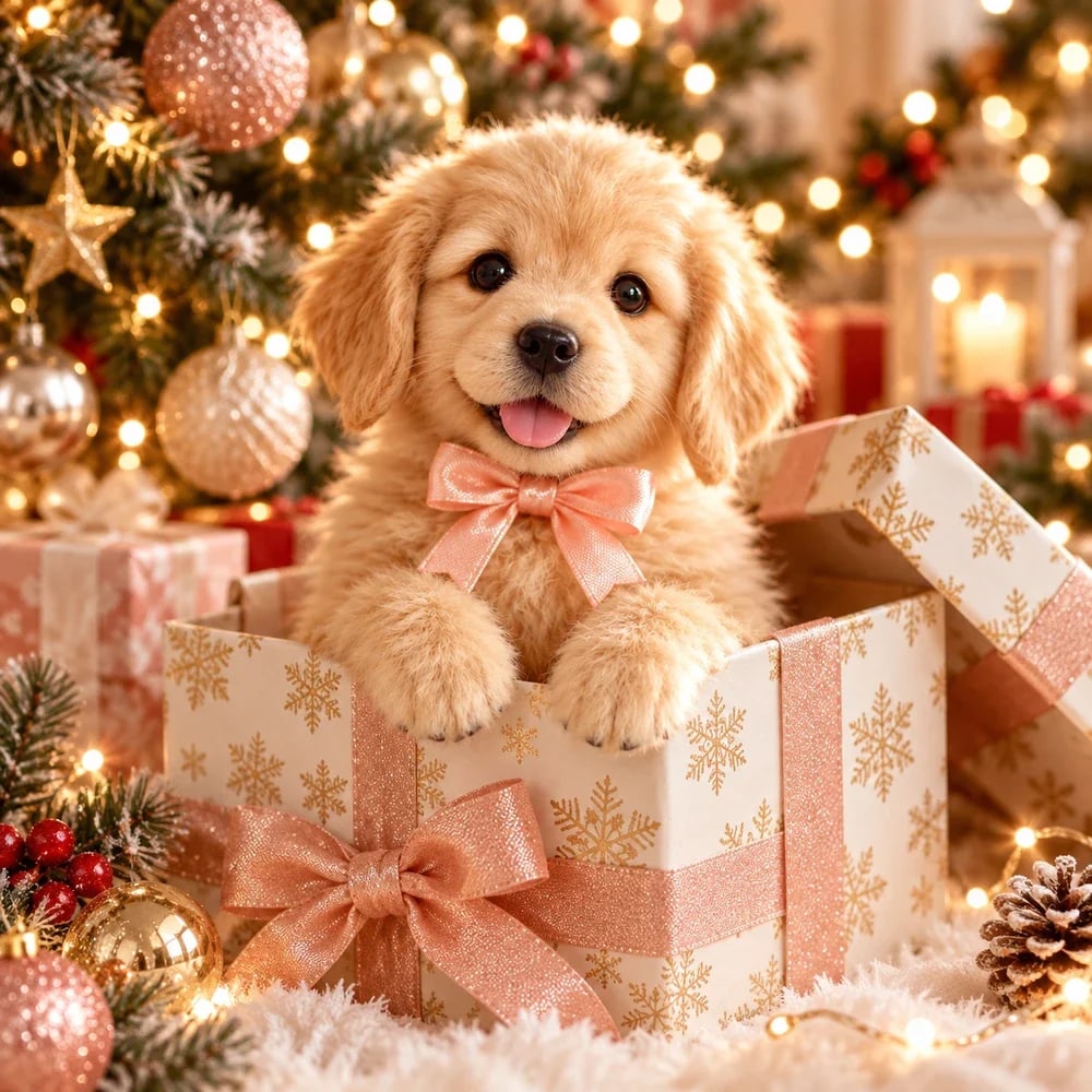 🎄 Best Sellers – Golden BuddyTM Realistic Robot Golden Retriever Puppy