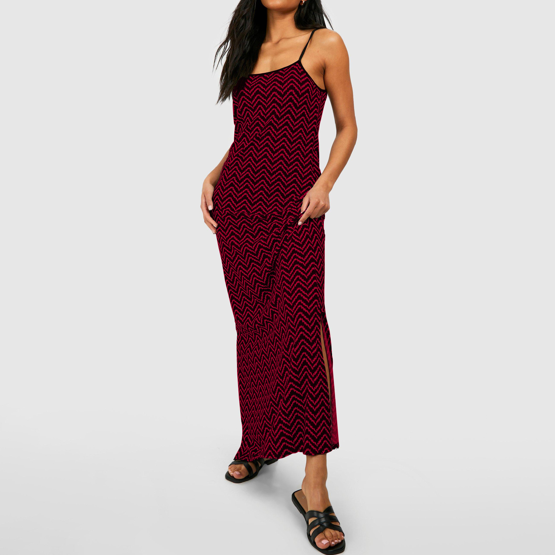 Women's Sleeveless Split Thigh Long Dress