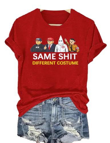 Summer Letter Print Crewneck Short Sleeve Top
