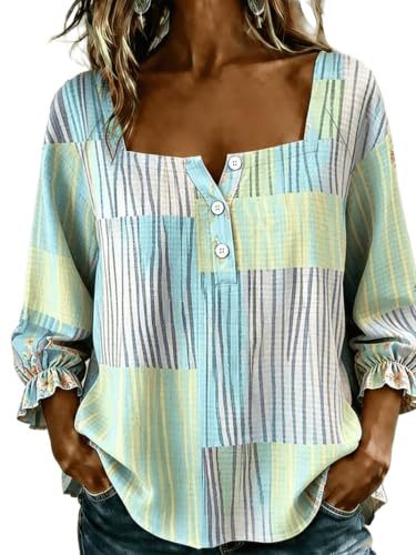 Women's Summer Graphic Print Long Sleeve Shirt