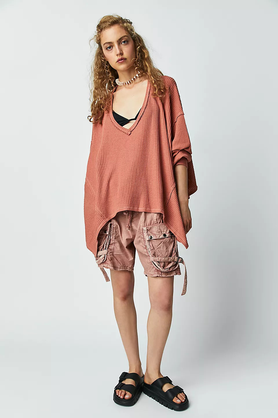 Women's Crewneck Long Sleeve Solid Color T-Shirt Top