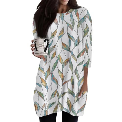 Gradient Rainbow Print Long Sleeve Women's Top