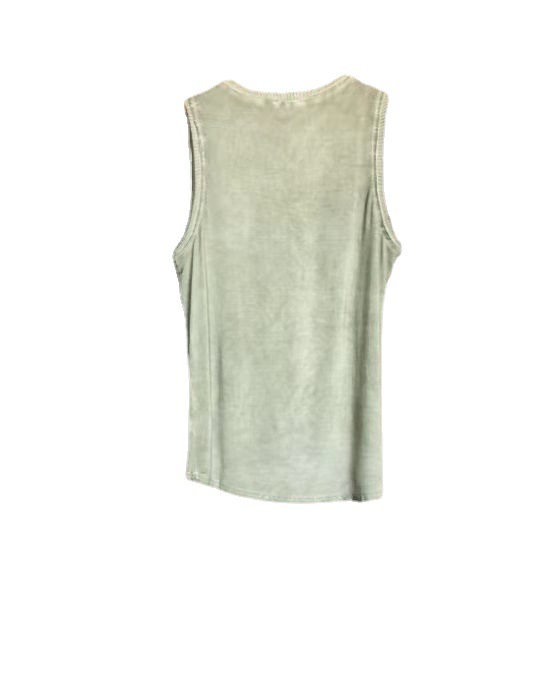 Women's Summer Sleeveless Button-Front Tank Top Solid Print