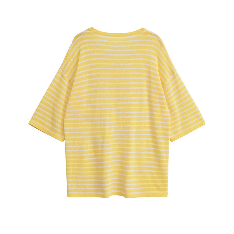 Solid Color Short Sleeve Top