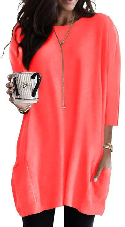 Women's Minimalist Printed Long Sleeve Top