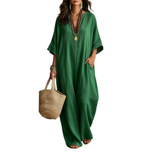 Women's Elegant Print Casual Dress with 3D Pattern, Deep V-Neck, Mid-Length, Polyester