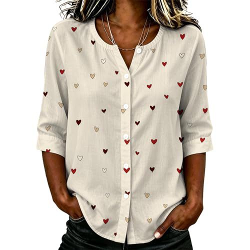 Women's Plaid Print Half-Sleeve Shirt